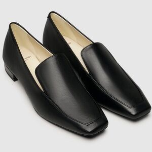 Vagabond Layla Black Leather Classic Loafers Size 8